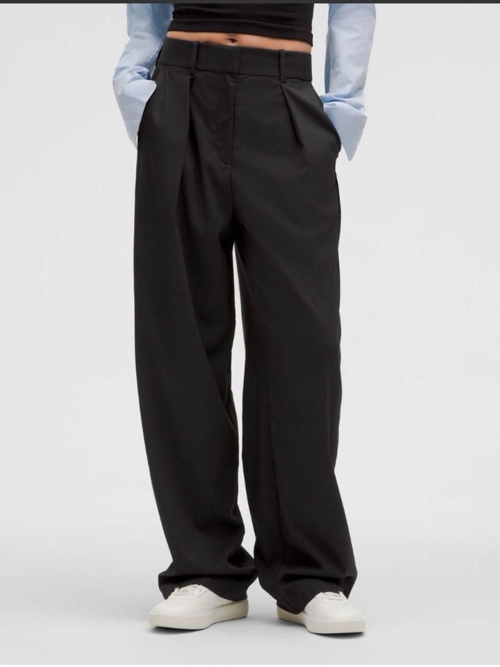 Lululemon Pleat-Front High-Rise Trouser *Regular
Black